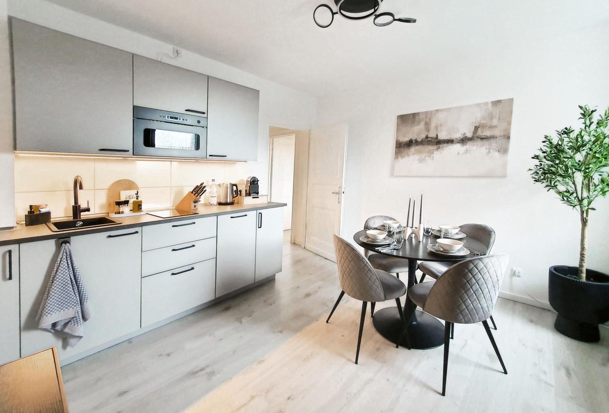 Livation - Apartments Hamm-Mitte - 2 Zi - Nespresso - Smarttv - Freewifi - Ausgestattete Kueche - 24H Check-In - Bis 4 Pers Pro Apartment Hamm  Esterno foto